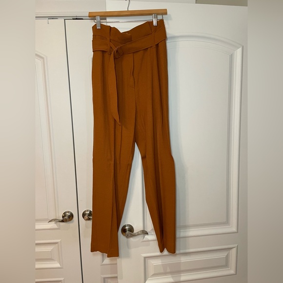 jonathan simkhai paper bag pants, size 8 runs big - Picture 2 of 6